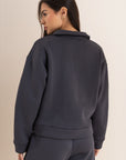 Women's Grey Quarter Zip