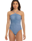 Blue Capri One Piece