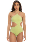 Apple Green Sparkle Selena One Piece