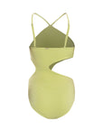 Apple Green Sparkle Selena One Piece