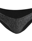 Black Sparkle Maui Bikini Bottom