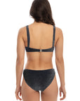 Black Sparkle Maui Bikini Bottom
