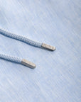 Men's Sky Blue Linen Short