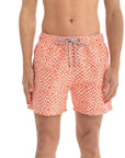 Coral Lines Swim Shorts
