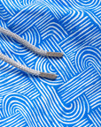 Blue Maze Swim Shorts