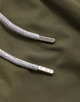 Solid Olive Swim Shorts (4 Way Stretch)
