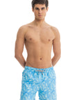Blue Mirrors Swim Shorts