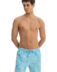 Sky Paisley Swim Shorts