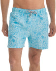 Sky Paisley Swim Shorts