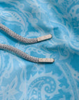 Sky Paisley Swim Shorts