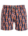 Navy Lobster Swim Shorts
