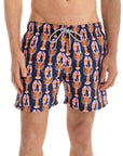 Navy Lobster Swim Shorts