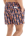 Navy Lobster Swim Shorts