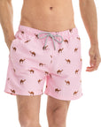 Pink Camels Swim Shorts