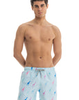 Sky Giraffes Swim Shorts
