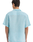 Mint Cuban Linen Shirt