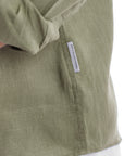 Men's Pistachio Linen Shirt