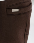 Brown Lined Sweatpants