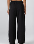 Women's Black Lined Sweatpants