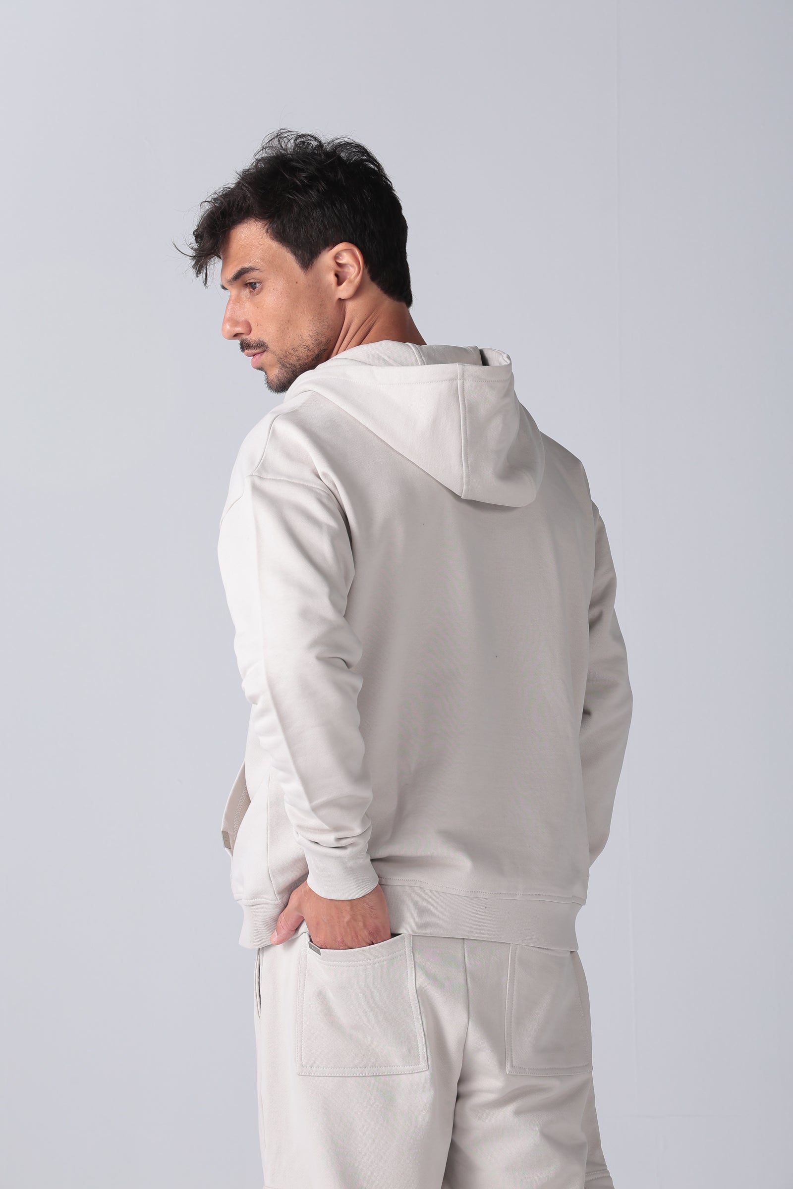 Off White Cargo Sweatpants