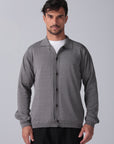 Heather Grey Knit Cardigan