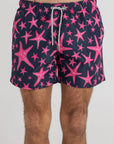 Pink Starfish Swim Shorts
