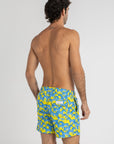 Yellow Zebra Swim Shorts