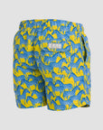 Yellow Zebra Swim Shorts