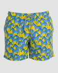 Yellow Zebra Swim Shorts