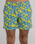 Yellow Zebra Swim Shorts
