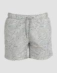 Pistachio Swirls Swim Shorts