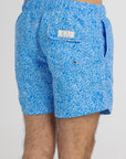 Blue Graffiti Swim Shorts