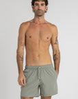 Sage Green Swim Shorts (4 Way Stretch)