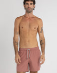 Dusty Cherry Swim Shorts (4 Way Stretch)