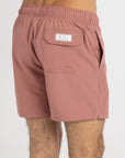 Dusty Cherry Swim Shorts (4 Way Stretch)