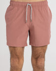 Dusty Cherry Swim Shorts (4 Way Stretch)