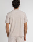 Taupe Terry Towel T-Shirt
