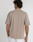 Taupe Premium Oversized T-Shirt