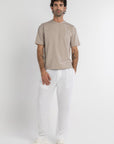 Dusty Beige Premium Relaxed Fit T-Shirt
