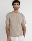 Dusty Beige Premium Relaxed Fit T-Shirt