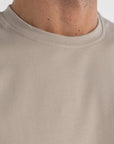 Dusty Beige Premium Relaxed Fit T-Shirt