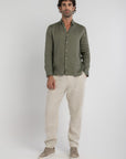 Sage Green Linen Shirt