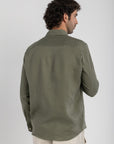 Sage Green Linen Shirt