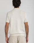 Off-White Crochet Button Up Shirt