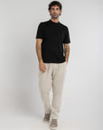 Black Knitted T-Shirt