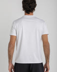 White Mercerised Cotton T-shirt