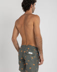 Olive Camels Swim Shorts