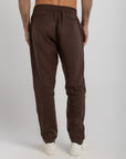 Dark Mocha Linen Pants