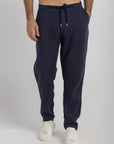 Men's Navy Linen Pants