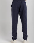 Men's Navy Linen Pants